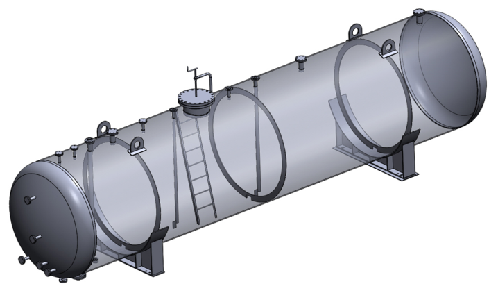 Сосуды цилиндрические горизонтальные типа БС и ПС