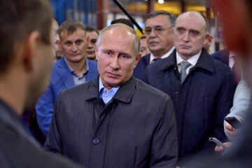 Владимир Путин посетил ООО «Челябинский компрессорный завод» Владимир Путин посетил ООО «Челябинский компрессорный завод»